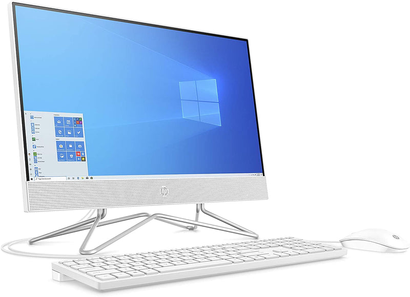 HP 200G4 All in One Desktop, 10 Gen Intel core i3-10110U, 21.5" Display, 8GB RAM, 1TB HDD, Intel Graphics, Windows 10, DVD-RW, Mouse and Keyboard White-295D3EA