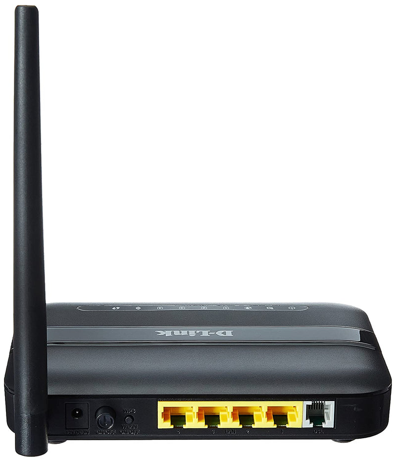 D-Link DSL-2730U Wireless-N 150 ADSL2+ 4-Port Router