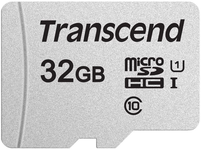 Transcend 32GB MicroSDXC/SDHC 300S Memory Card (TS32GUSD300S-A)