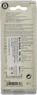 Canon NB10L Camera Replacement Battery (5668B001)