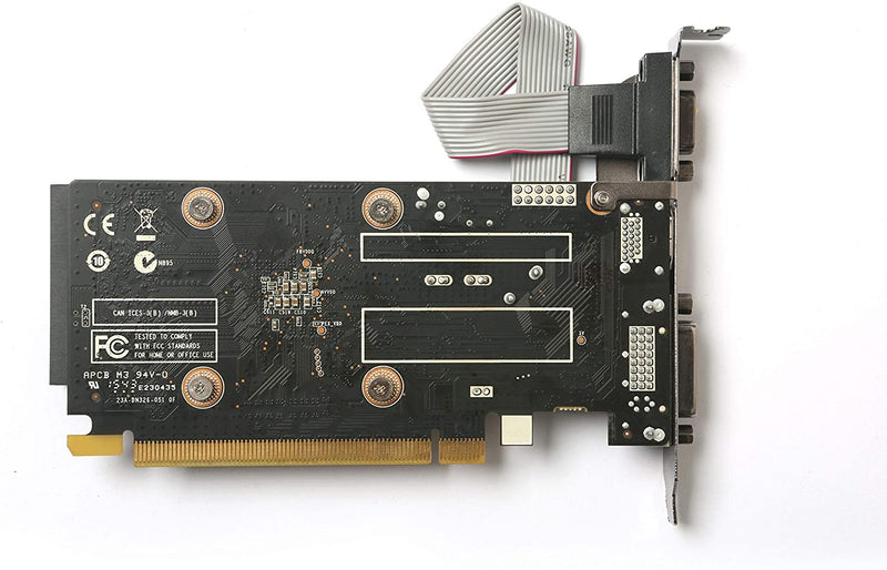 ZOTAC GeForce GT 710 2GB DDR3 PCI-E2.0 DL-DVI VGA HDMI Passive Cooled Single Slot Low Profile Graphics Card (ZT-71302-20L)