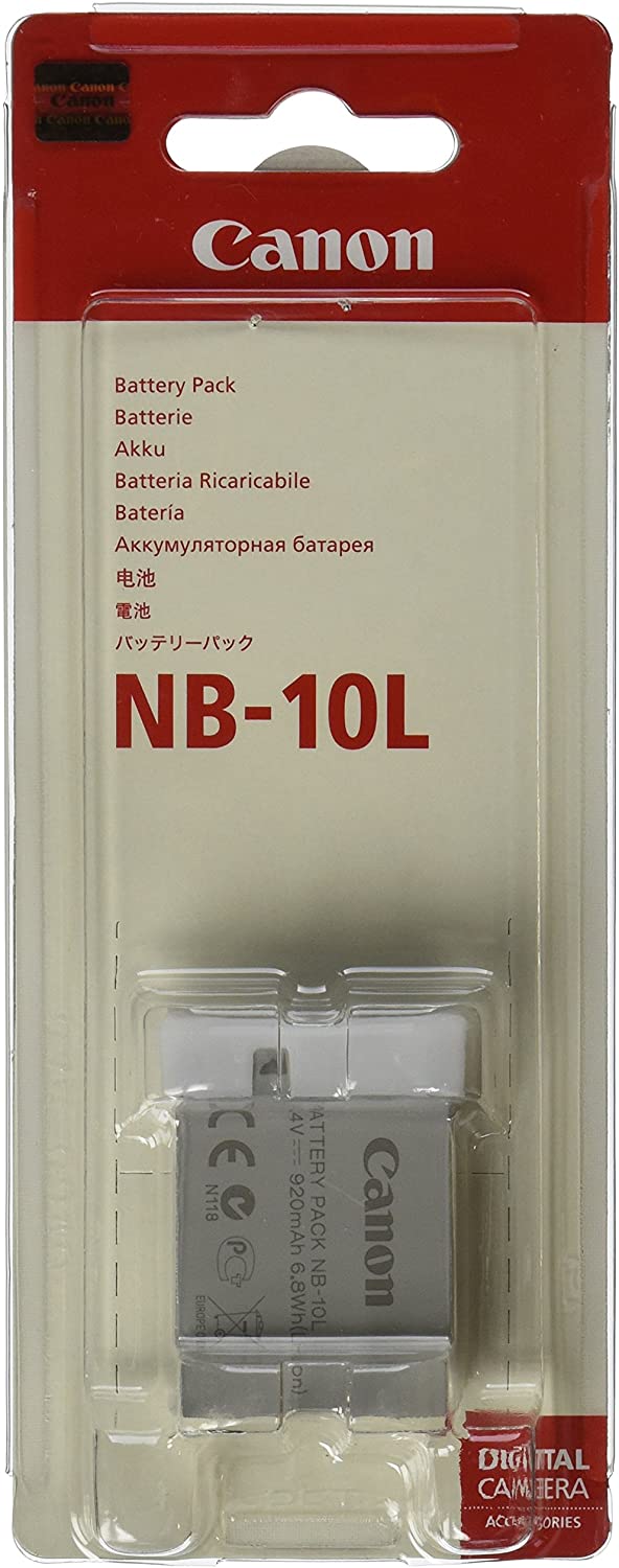 Canon NB10L Camera Replacement Battery (5668B001)