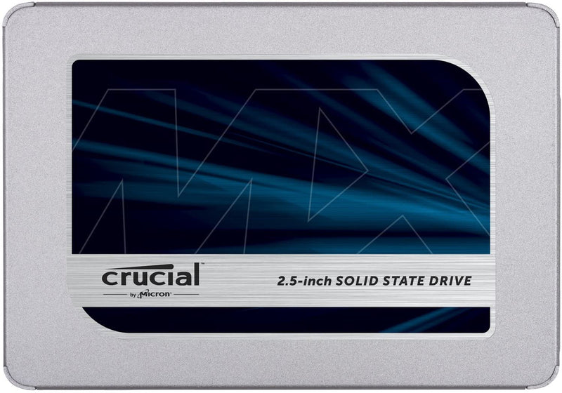 Crucial® MX500 2.5" SATA 7mm (with 9.5mm adapter) SSD 1000GB (CT1000MX500SSD1)