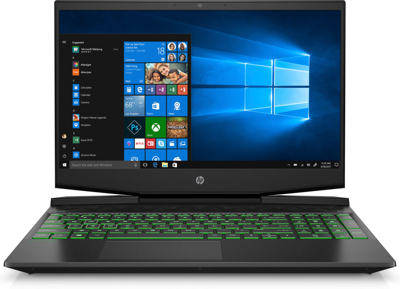HP Pavilion 15-dk1056wm Gaming Laptop Intel Core i5-10300H, 8GB DDR4 RAM, 256GB SSD M.2 PCIe NVMe, 4GB NVIDIA GeForce GTX 1650 Ti GDDR6 Graphics, Win 10 Home, 15.6" FHD (2Y3S5UA)