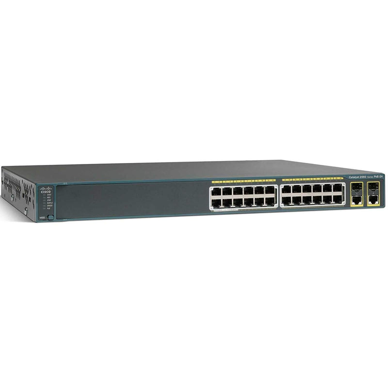 Cisco Catalyst WS C2960-24PC-S 24 Port Switch