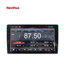 Navihua 9''inch Universal Android Touch Dashboard Screen Radio - compatibility with iphone and android,GPS Navigation, Reverse camera