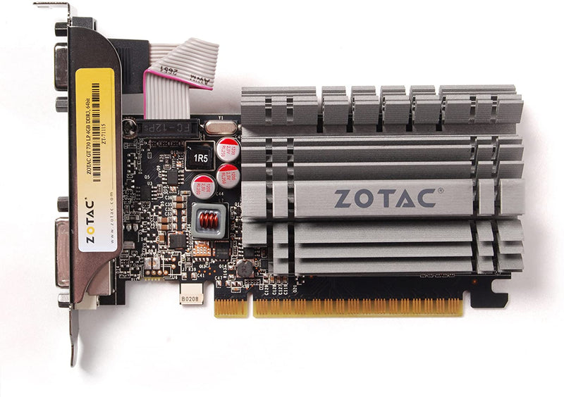 ZOTAC GeForce GT 730 Zone Edition 4GB DDR3 PCI Express 2.0 x16 (x8 lanes) Graphics Card (ZT-71115-20L)