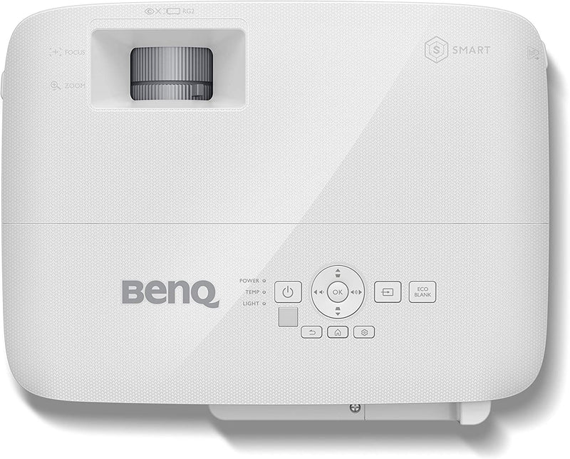 Benq EH600 DLP Full HD Smart Wireless Projector (9H.JLV77.1HS) - Wireless Mirroring Compatibility, Built-in business apps, Full HD Resolution, 1-Year Warranty