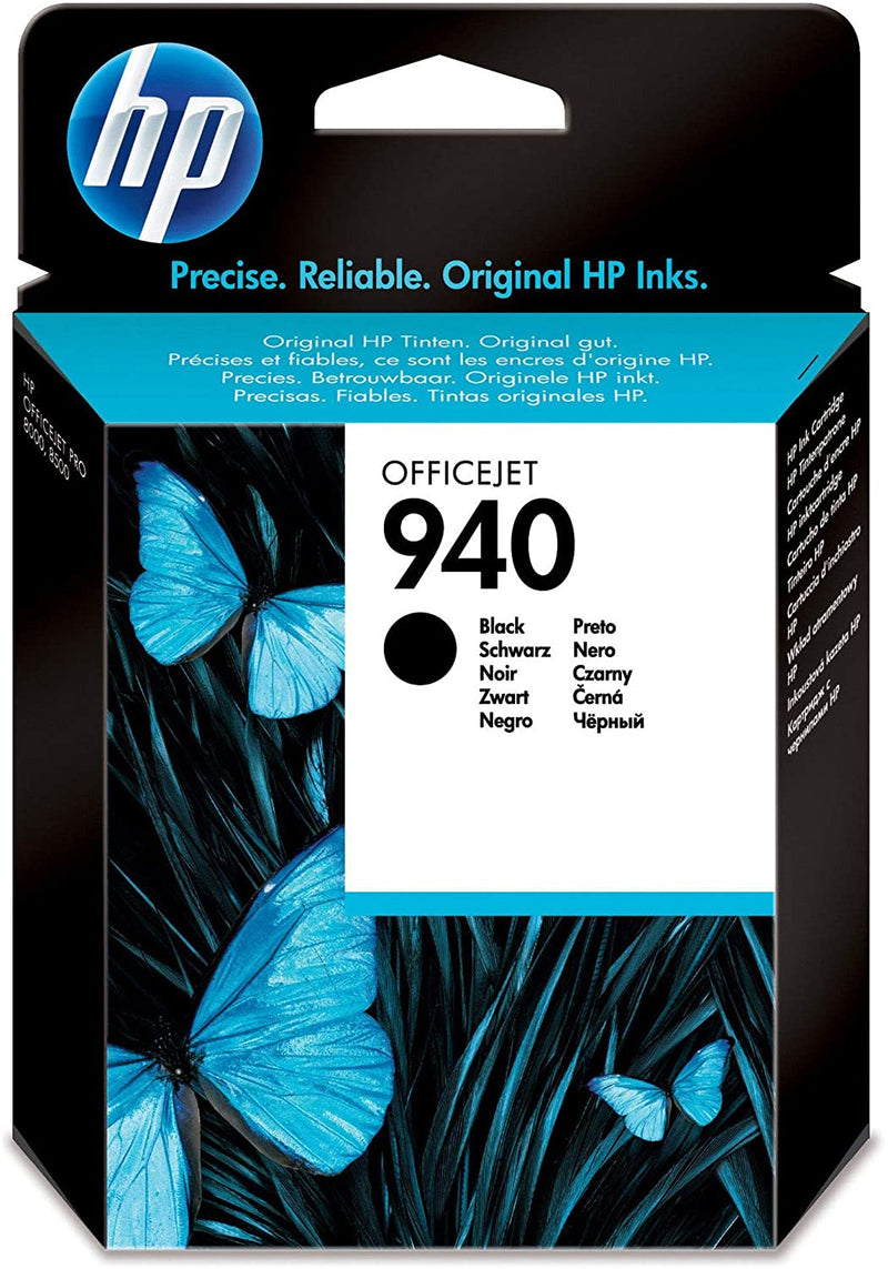 HP 940 Black Original Ink Cartridge (C4902AE)