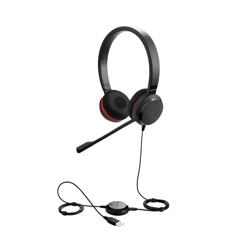 Jabra Evolve 30 II MS Stereo Wired Headset/Music Headphones - 5399-823-309