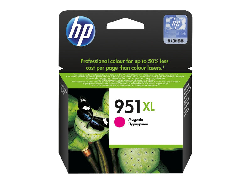 HP 951XL High Yield Magenta Original Ink Cartridge - CN047AE