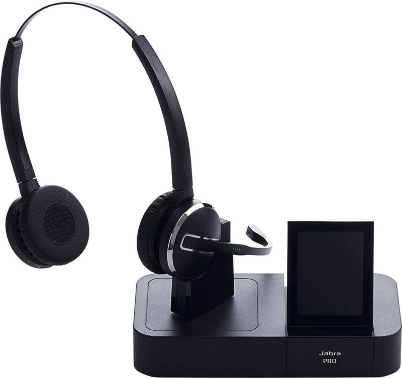 Jabra PRO 9460 Duo (9460-29-707-101) - Professional Wireless Unified Communicaton Headset with Touch screen base (DECT+USB)