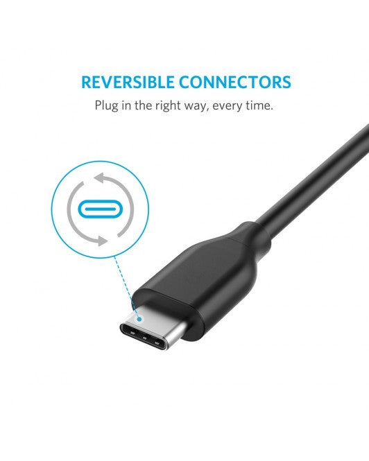 Anker Powerline (A8163H11) USB-C to USB 3.0 3ft Cable