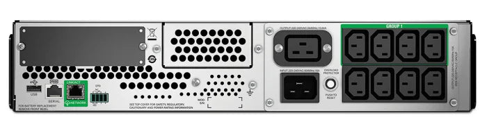 APC SMT3000RMI2UNC Smart-UPS 3000VA LCD RM 2U 230V with AP9631 Network Card