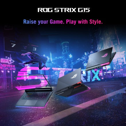 ASUS ROG Strix G15 G513IC-HN004W (90NR0502-M003M0) Laptop - AMD Ryzen 7 4800H, 512GB SSD, 16GB RAM, 15.6" Inch FHD Display