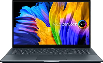 ASUS Zenbook Pro 15 UM535QE-KJ317W  (90NB0V92-M00KM0) Laptop - AMD Ryzen 7 5800H, 512GB SSD, 16GB RAM, 15.6" Inch FHD Display