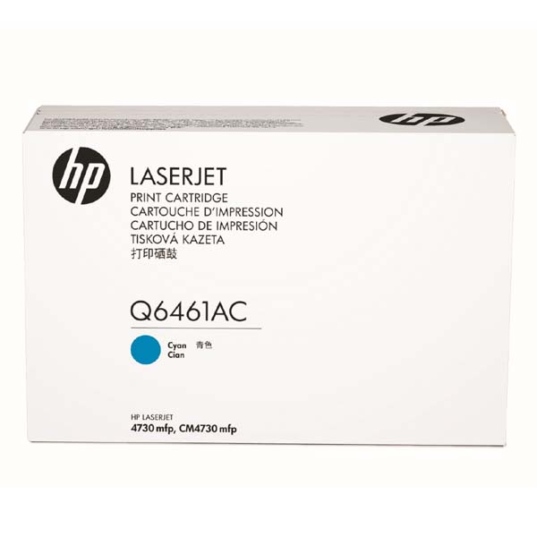 HP Q6461AC Cyan Original LaserJet Toner Cartridge