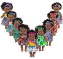 Fun African Realistic Washable Doll Toys - Beautiful Gift, Black Doll Baby Girl Toys, With Clothes