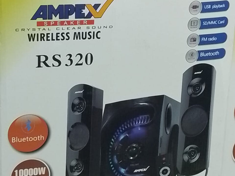 Ampex Wireless Music RS 320 Sub Woofer