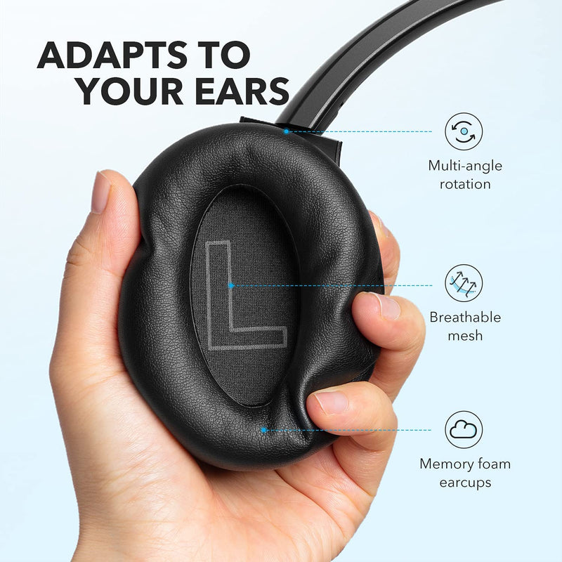 🔥🔥 Anker Soundcore Life Q30 Wireless Headphone Noise Cancelling 40H  (Black)