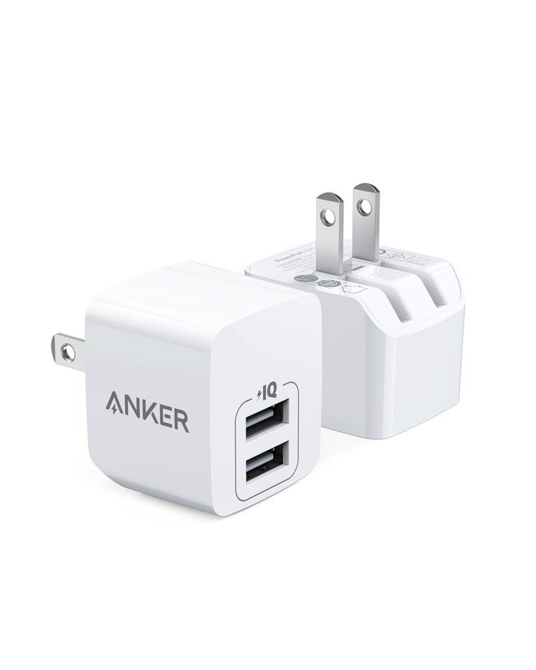 Anker PowerPort Mini Dual Port Wall Charger -A2620