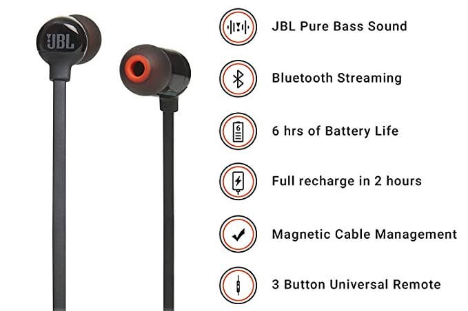 JBL Lifestyle Tune 110BT Wireless in-Ear Headphones