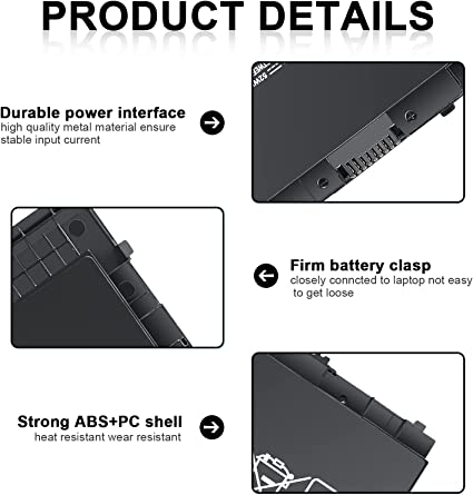 HP Folio 9470m（E7M31PA) Laptop Replacement battery (BT04XL)