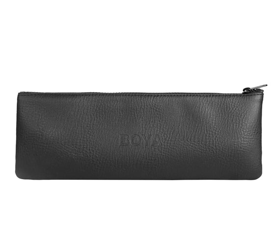 BOYA BY-PVM1000L Professional Condenser Microphone 3-Pin XLR Super-Cardioid Directional Mic with Shock Mount Wind Muff for Camcorder Video DSLR Smartphone Interviews Micro Film Creation Live Video