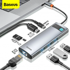 Baseus 8 in 1 Type-C Hub Docking Station