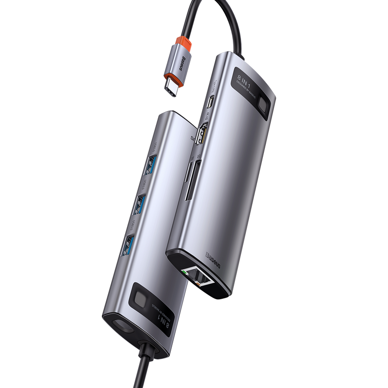 Baseus 8 in 1 Type-C Hub Docking Station
