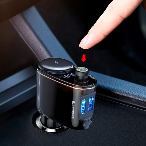 Baseus Car Charger - Locomotive Wireless MP3 Charger