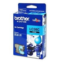 Brother LC38C Cyan Ink Cartridge