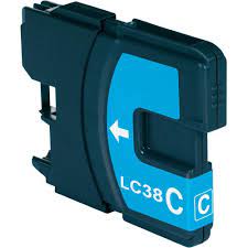 Brother LC38C Cyan Ink Cartridge