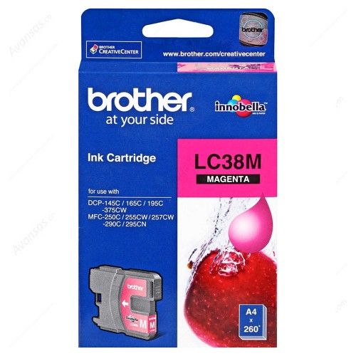 Brother LC38M Magenta Ink Cartridge