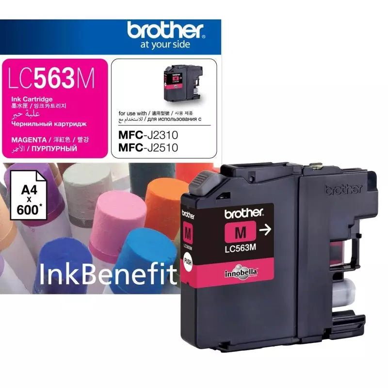 Brother LC563M Magenta Ink Cartridge