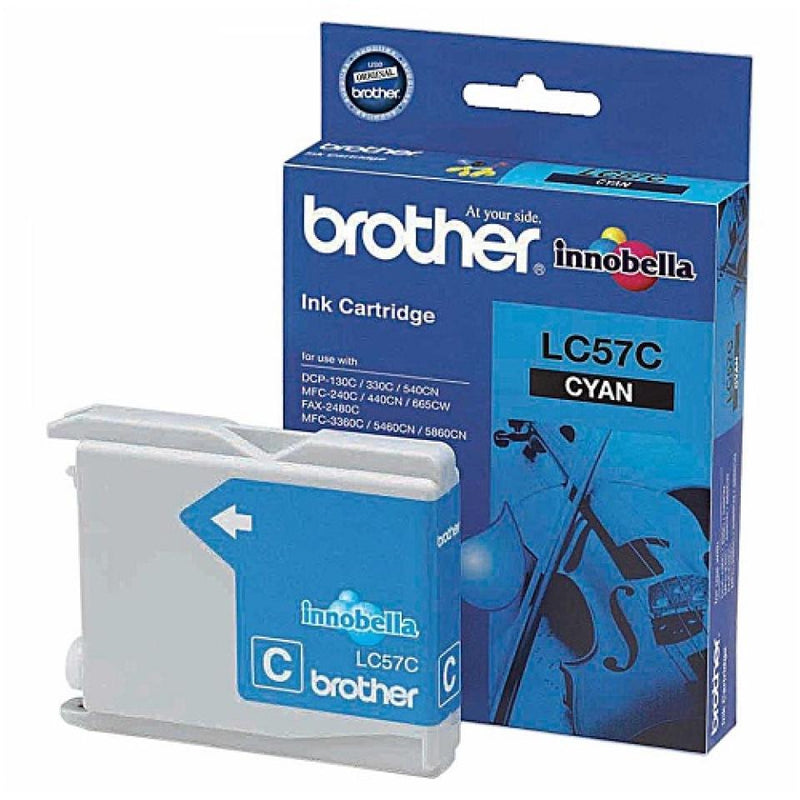 Brother LC57C Cyan Ink Cartridge