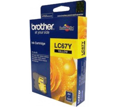 Brother LC67Y Yellow Ink cartridge