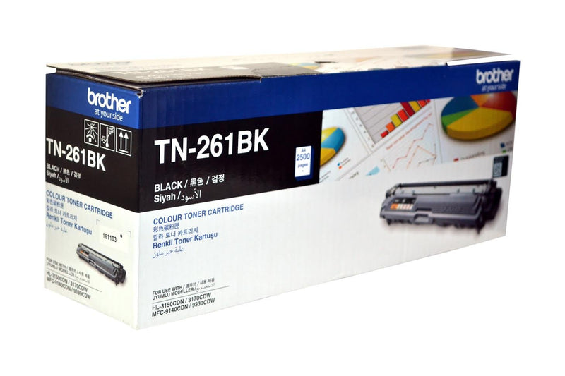 Brother TN-261BK ASA Black Toner