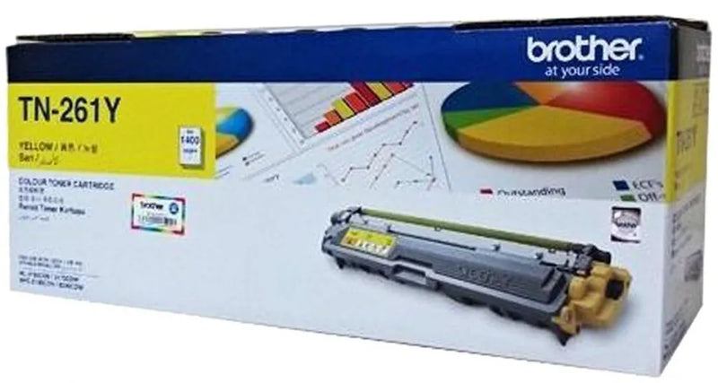 Brother TN-261Y ASA Yellow Toner Cartridge