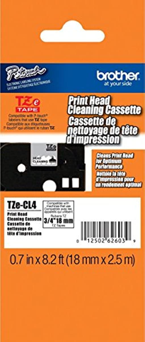 Brother TZE-CL4  Cleaning Tape Cartridge
