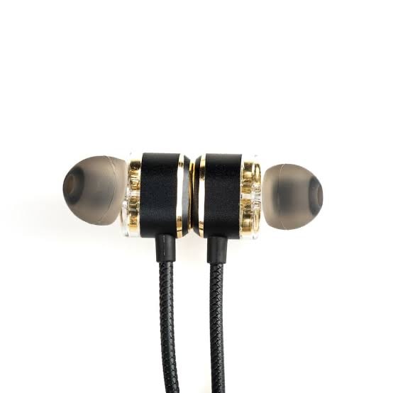 Budi Wireless Earphones - 14 Hours Music Time , Double Moving Coil