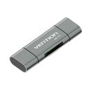 Vention USB 3.0 + Type C Micro USB Multi-function Card Reader (VEN-CCHH0)