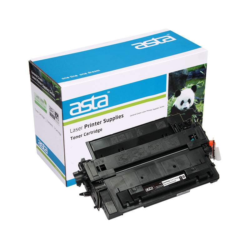 Asta Toner Cartridge For HP Printers 55A-CE255A