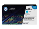 HP 648A Cyan Toner Cartridge (CE261A)