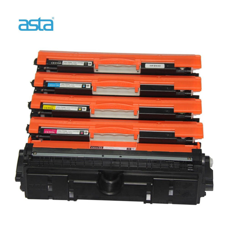 Asta Toner Cartridge For HP Printers CE310A/126/CF350A/130A