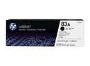 HP 83A 2-pack Black Original LaserJet Toner Cartridges (CF283AD)