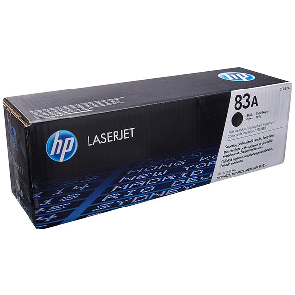 HP 83A 2-pack Black Original LaserJet Toner Cartridges (CF283AF)