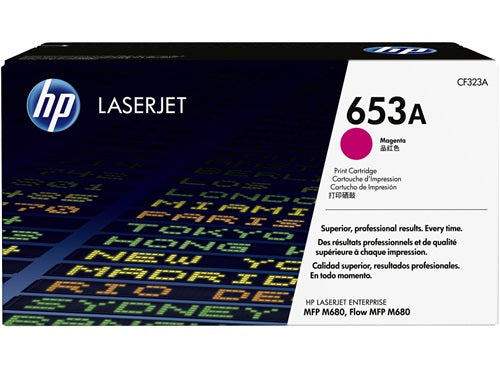 HP 653A Magenta Original LaserJet Toner Cartridge (CF323A)