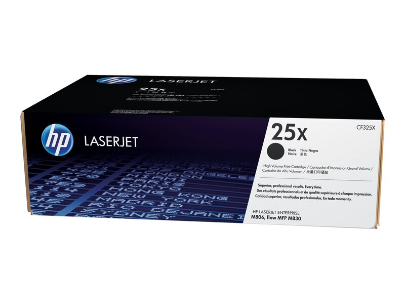 HP 25X (CF325X) Black High Yield Original LaserJet Toner Cartridge