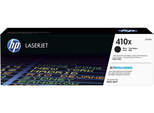 HP 410X High Yield Black Original LaserJet Toner Cartridge (CF410X)